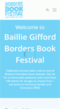 Mobile Screenshot of bordersbookfestival.org
